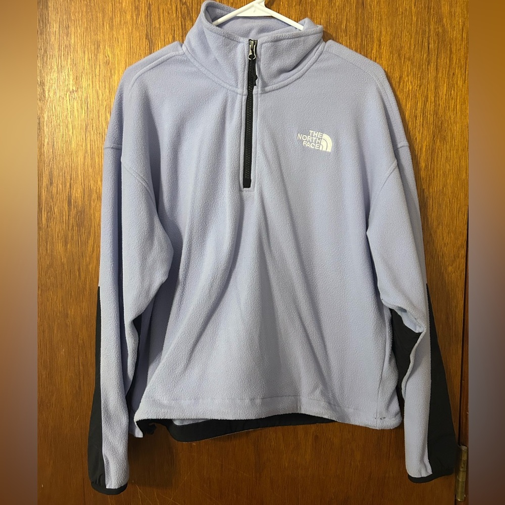 The North Face Lavender Fleece Half-Zip